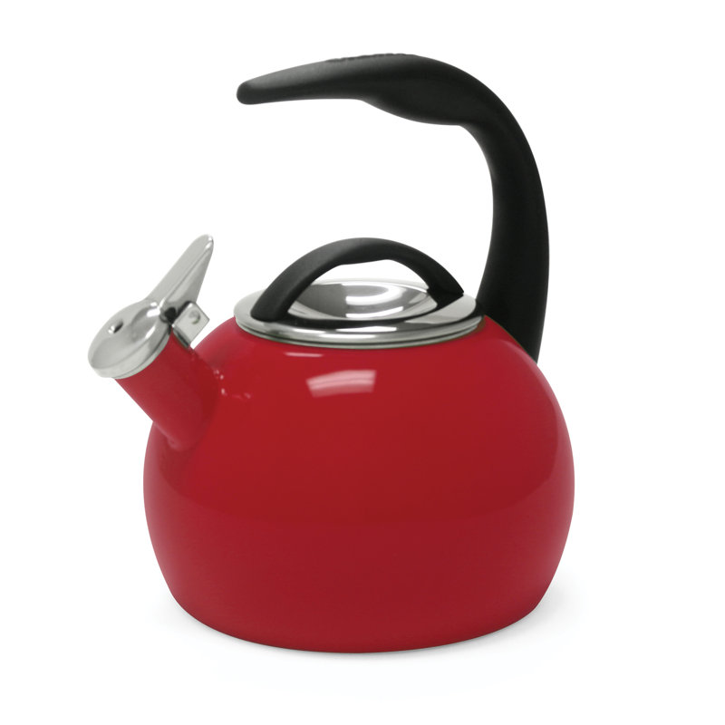Chantal 2 qt. Stainless Steel Whistling Stovetop Tea Kettle & Reviews